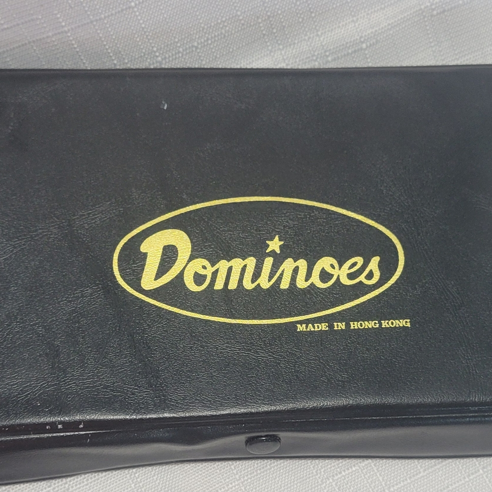 Dominoes Black and Gold Set